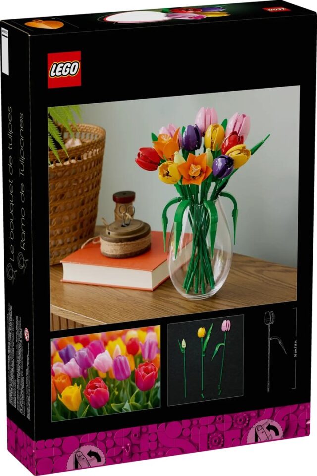 LEGO BOTANICALS 11501 Tulip Bouquet - imagine 2