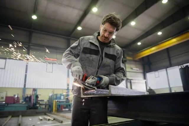 Bosch GWS 17-125 S angle grinder 12.5 cm 11500 RPM 1700 W 2.2 kg - imagine 6