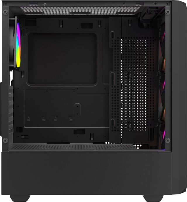 Savio Noctis Glass RGB Cube Black - imagine 4