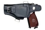 Leather holster for Makarov/ Ranger PM pistol - imagine 3