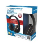 Esperanza EH220 Bluetooth headphones Headband  Black - imagine 2