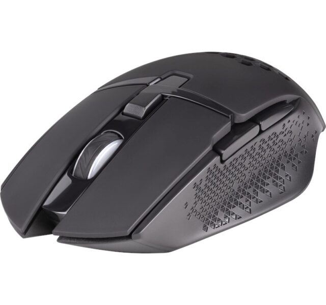 MOUSE DEFENDER GM-514 GLORY OPTIC RF RGB 3200dpi 7P BLACK - imagine 2