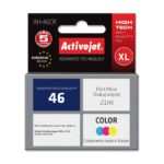Activejet AH-46CR ink for HP printer; HP 46 CZ638AA replacement; Premium; 21 ml; color