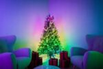 Twinkly Pre-lit Tree -1.50m Choinka  270 RGB LED  zielony przewód  typ wtyczki C - imagine 3