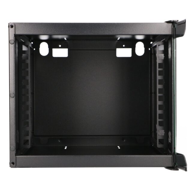 EXTRALINK LITE 4U 10" 280X310 WALL-MOUNTED RACKMOUNT CABINET BLACK - imagine 3