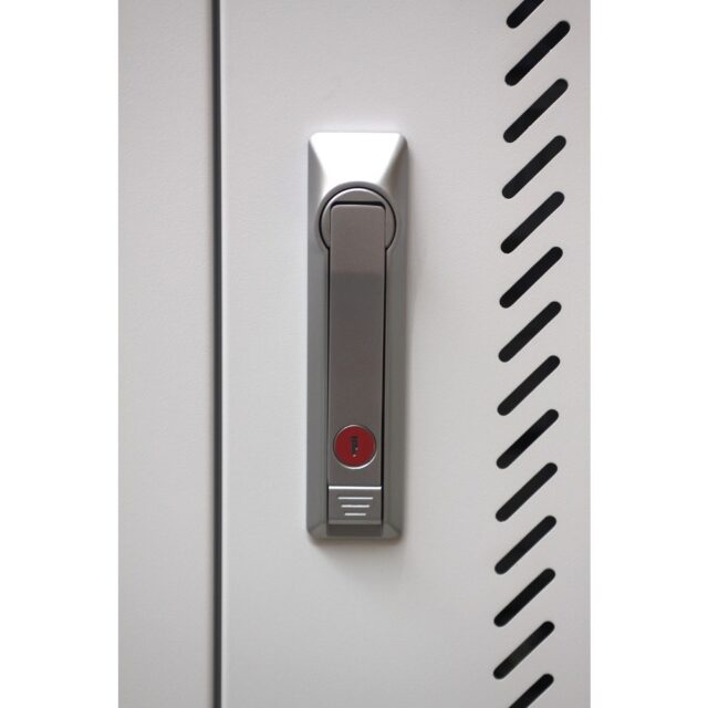 Techly I-CABINET-30DUTY portable device management cart/cabinet White  Blue - imagine 8