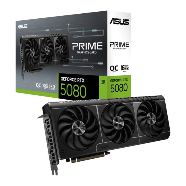 ASUS Prime GeForce RTX 5080 OC 16 GB GDDR7 graphics card - imagine 4