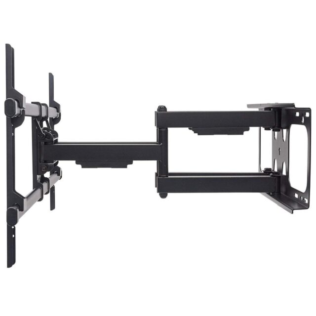 Manhattan TV & Monitor Mount  Wall  Full Motion  1 screen  Screen Sizes: 37-75   Black  VESA 200x200 to 800x400mm  Max 75kg  LFD  Tilt & Swivel with 3 Pivots  Lifetime Warranty - imagine 4