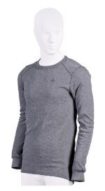 Koszulka męska Odlo BL TOP crew neck l/s ACTIVE WARM ECO roz. L Szara