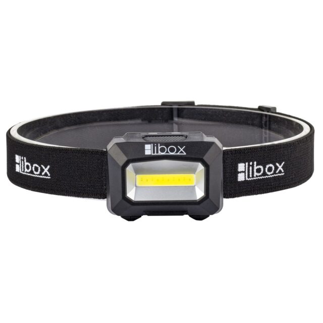 Libox LB0107 flashlight Black Headband flashlight LED - imagine 3