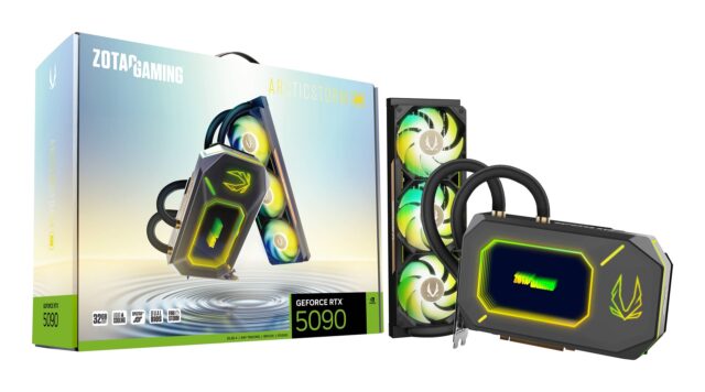 Zotac GAMING GeForce RTX 5090 ARCTICSTORM AIO NVIDIA 32 GB GDDR7 - imagine 7