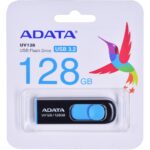 ADATA DashDrive UV128 128GB USB flash drive USB Type-A 3.2 Gen 1 (3.1 Gen 1) Black  Blue