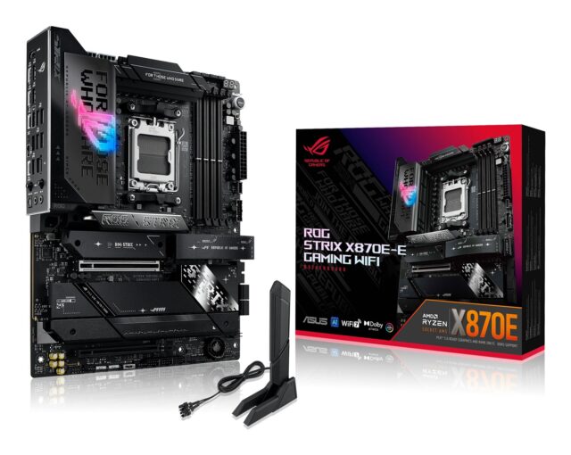 ASUS ROG STRIX X870E-E GAMING WIFI AMD X870E Socket AM5 ATX - imagine 11