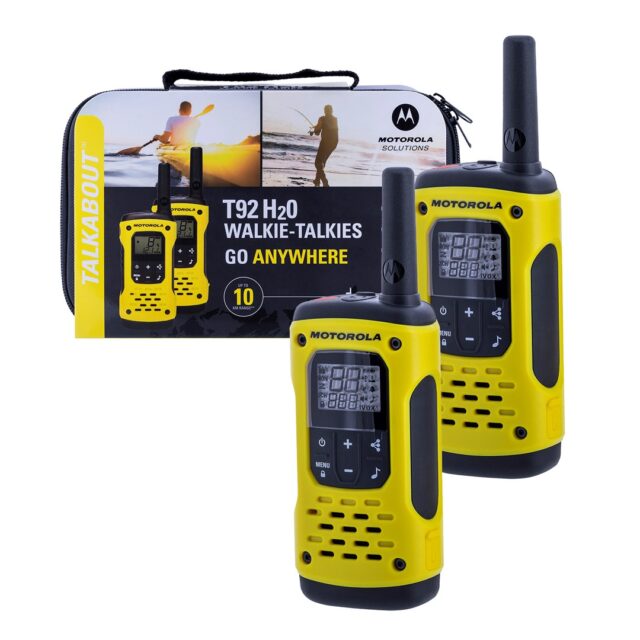 MOTOROLA RADIOTELEFON T92 H2O walkie-talkie 16 channels 2 pc(s) Black  yellow - imagine 4