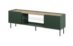 EF ONDA RTV cabinet 180.5x40xH58.39 green (standing or wall mounted) - imagine 4