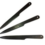 KAL22-CZ Throwing knives  3 pieces  black