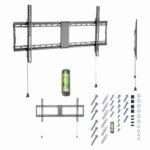 Gembird WM-90F-01 TV mount/stand 2.29 m (90 ) Black - imagine 2