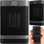 EXTRALINK GRZEJNIK ELEKTRYCZNY KOLUMNOWY CERAMICZNY FARELKA 1500W PILOT LED