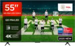 TCL C61KS 55C61KS TV 139.7 cm (55 ) 4K Ultra HD Smart TV Wi-Fi Black