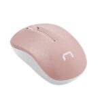 Natec Wireless Mouse Toucan Pink & White 1600DPI