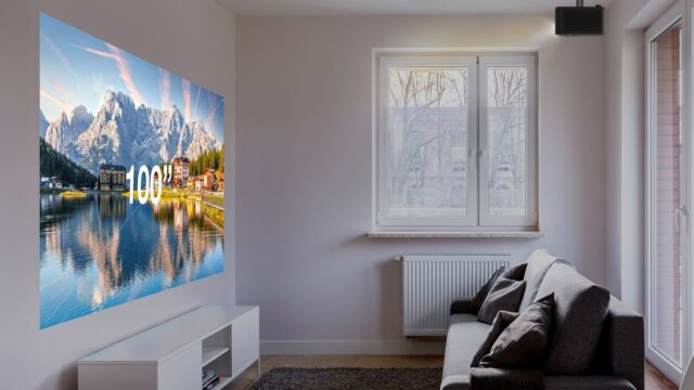 Optoma Photon Life PK32 Standard throw projector 1100 ANSI lumens DLP UHD 4K (3840x2160) 3D Black - imagine 11