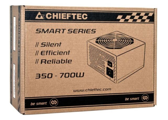 Chieftec Smart GPS-500A8 power supply unit 500 W 20+4 pin ATX ATX Black - imagine 4