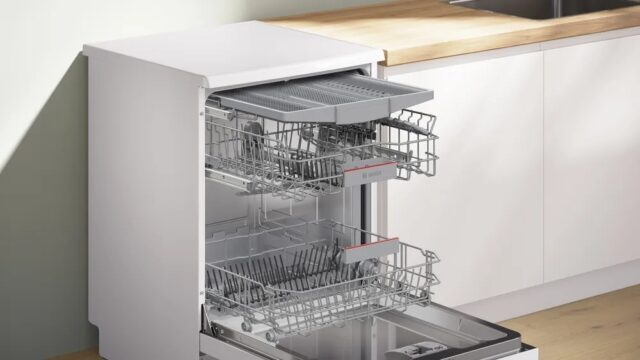 Bosch Serie 4 SMS4HVW14E dishwasher Freestanding 14 place settings C - imagine 6