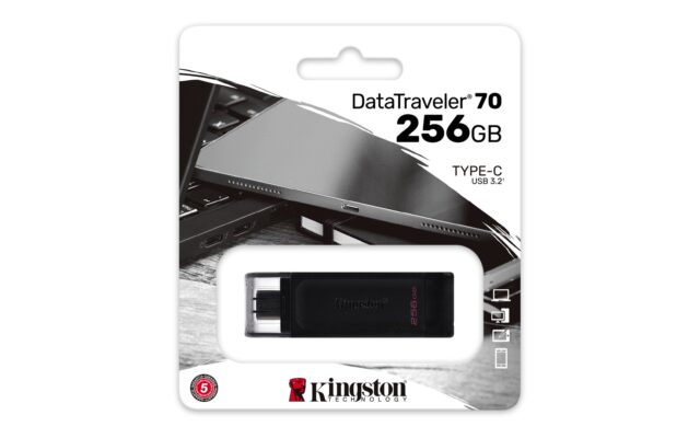 Kingston Technology DataTraveler 256GB USB-C 3.2 Gen 1 70 - imagine 4