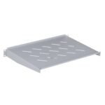 Lanberg shelf for 19  racks universal 1U AK-1008-S