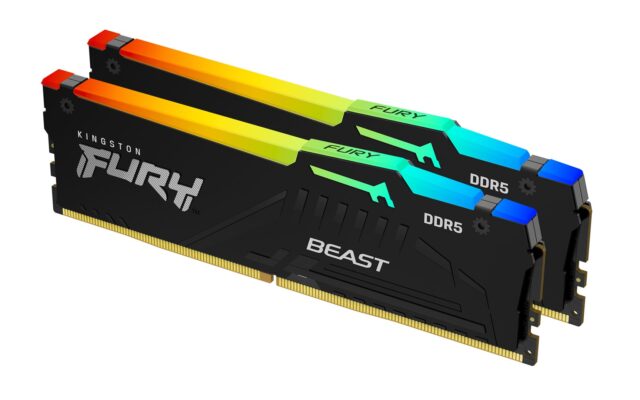 Kingston Technology FURY Beast 64GB 6000MT/s DDR5 CL40 DIMM (Kit of 2) RGB XMP - imagine 7