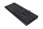 A4Tech KR-92 keyboard Universal USB QWERTY English Black - imagine 4