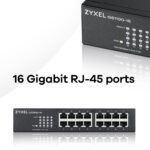 Zyxel GS1100-16 Unmanaged Gigabit Ethernet (10/100/1000) - imagine 2
