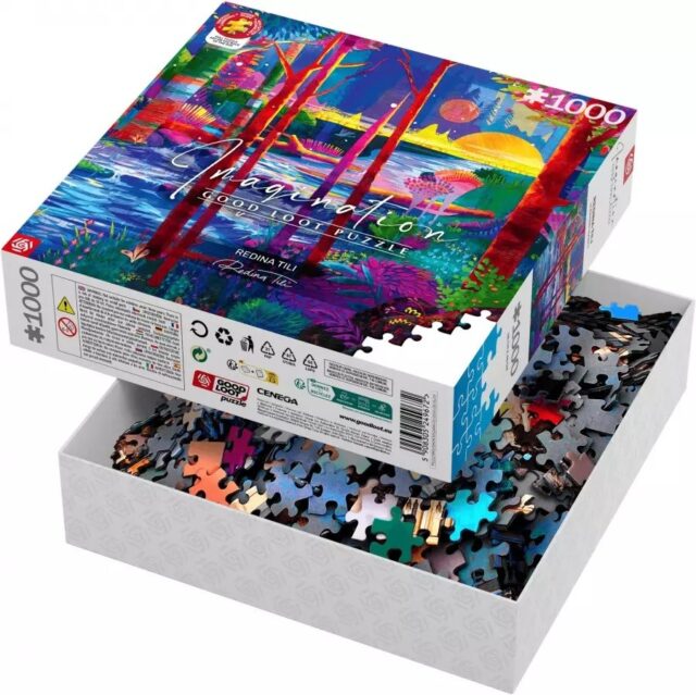 Puzzle Good Loot Imagination - Redina Tili: Sleeping Giants 1000 pc(s) - imagine 5
