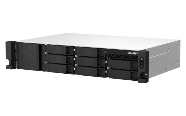 QNAP TS-864EU-RP-8G NAS/storage server Rack (2U) Ethernet LAN Black - imagine 5