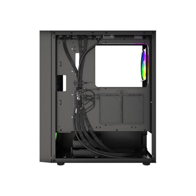 Gembird CCC-FC-4300 Gaming ATX Computer Case Fornax 4300  ARBG backlight  black - imagine 7