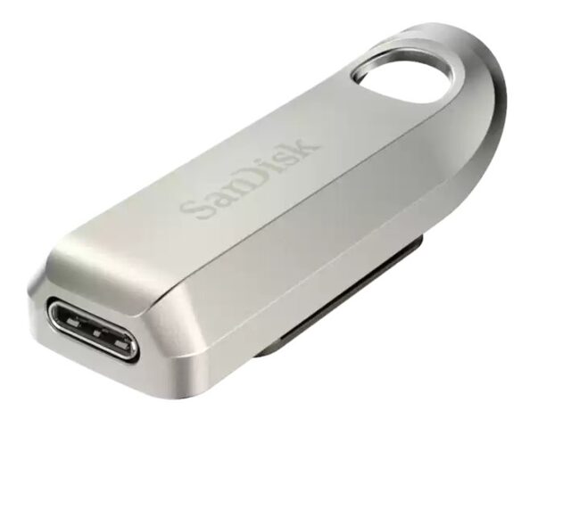 SanDisk SDCZ75-128G-G46 USB flash drive 128 GB USB Type-C 3.2 Gen 1 (3.1 Gen 1) Silver - imagine 3
