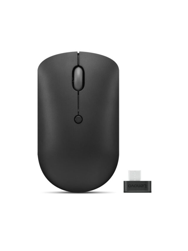 Lenovo 400 mouse Office Ambidextrous RF Wireless Optical 2400 DPI - imagine 5