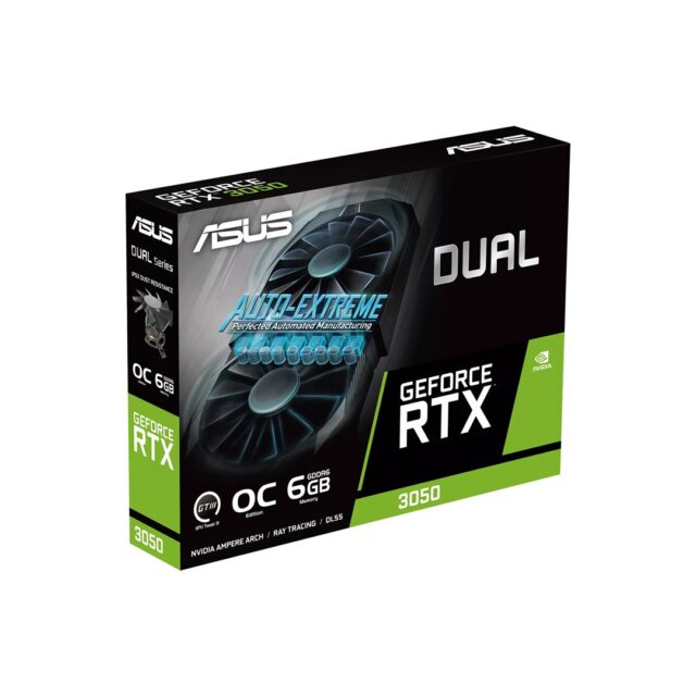 ASUS Dual -RTX3050-O6G NVIDIA GeForce RTX 3050 6 GB GDDR6 - imagine 9