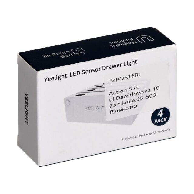 Yeelight YLCTD001-4pc Sensor Drawer Light LED drawer light with motion sensor (4 pieces) - imagine 7