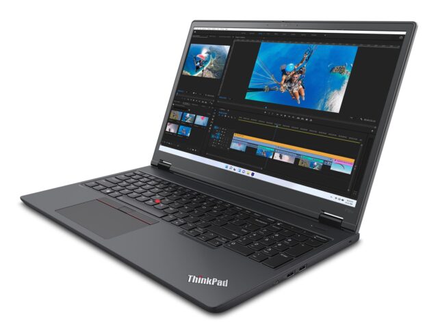 Lenovo ThinkPad P16v Gen 1 (AMD) AMD Ryzen™ 7 PRO 7840HS Laptop 40.6 cm (16 ) WUXGA 16 GB DDR5-SDRAM 512 GB SSD Wi-Fi 6E (802.11ax) Windows 11 Pro English Black - imagine 4