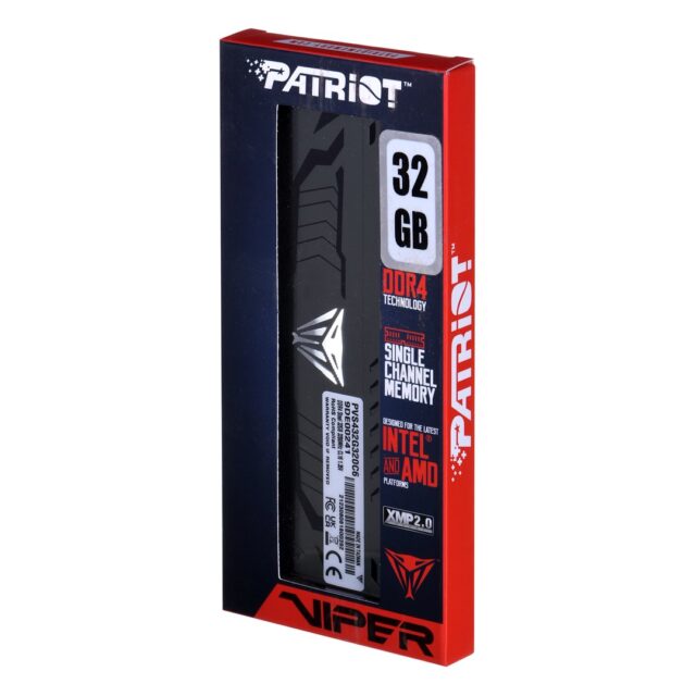 Patriot Memory Viper Steel PVS432G320C6 memory module 32 GB 1 x 32 GB DDR4 3200 MHz - imagine 4