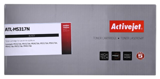 Activejet ATL-MS317N Toner (replacement for Lexmark 51B2000  Supreme; 2 500 pages; black) - imagine 3