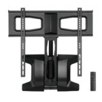 Maclean MC-891 Electric TV Wall Mount Bracket with Remote Control Height Adjustment 37'' - 70  max. VESA 600x400 up to 35kg Above Fireplace Mount Sturdy - imagine 4