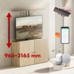 Maclean electric ceiling/floor mount  extendable  43''-88''  VESA 600x400  max 60kg  100-240V AC 50/60Hz - imagine 11