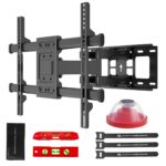 Maclean TV Mount  max VESA 600x400  32-85   60kg  horizontal and vertical angle adjustment  profile 65-390mm  black  MC-789 - imagine 13