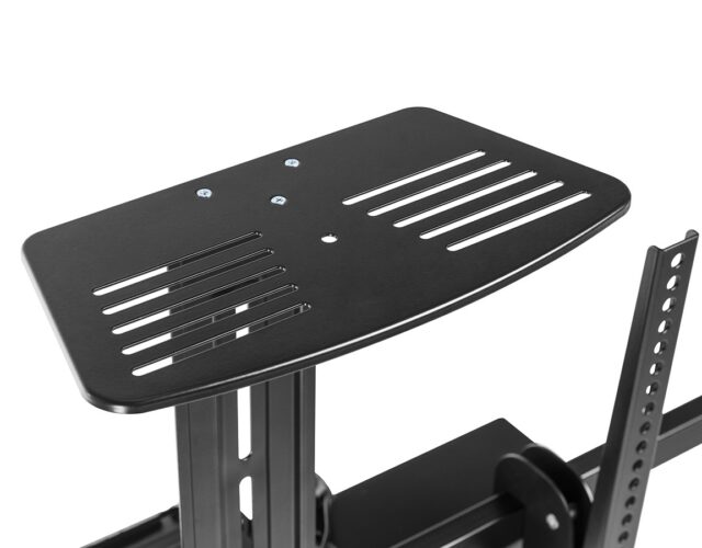 Gembird Stojak pod tv z regulacj wysokoci mobilny 55-100 cali - imagine 10