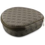 Headphones Guess 4G Triangle Logo Bluetooth ENC brown - imagine 6