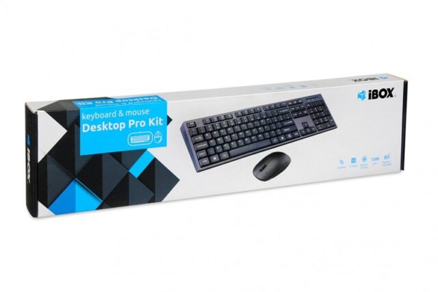 iBox IKMS606W keyboard RF Wireless English Black - imagine 11