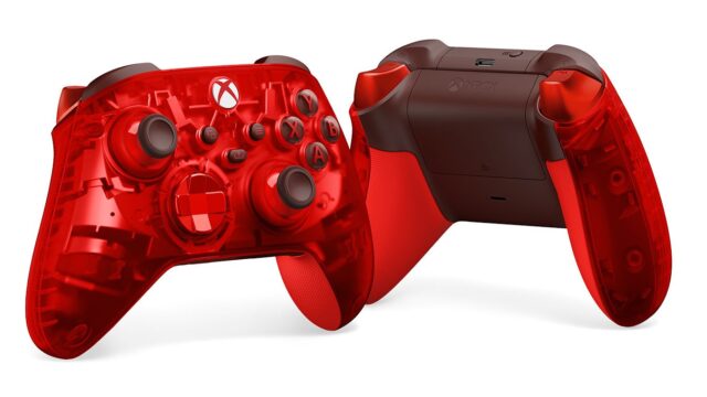 Microsoft Xbox Wireless Controller – Pulse Cipher Special Edition Red Bluetooth Gamepad Analogue / Digital Xbox Series S  Android  Xbox Series X  iOS  PC - imagine 4