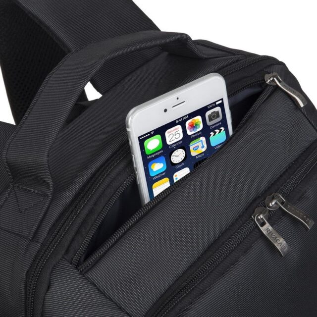 Rivacase 8262 notebook case 39.6 cm (15.6 ) Backpack case Black - imagine 5